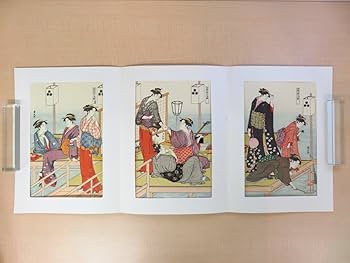 浮世絵逸品集 Amazon.co.jp: 吉田暎二監修『三枚続逸品集 手摺木版浮世絵